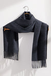 Baby Alpaca Scarf - Charcoal