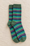 Stripe Alpaca Bamboo Socks