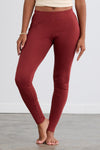Women's Organic 100% Cotton Leggings - Auburn