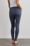 Women's Organic 100% Cotton Leggings - Slate