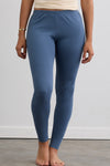 Women's Organic 100% Cotton Leggings - Storm Blue