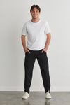 Men's Organic Cotton Jogger Pants - Black