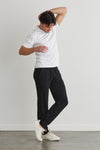 Men's Organic Cotton Jogger Pants - Black
