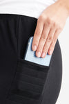 Women's Organic 100% Cotton Leggings with Pockets - Black