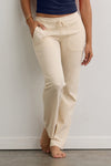 Women's Organic 100% Cotton Lounge Pants - Dark Navy