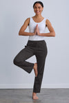 Women's Organic 100% Cotton Lounge Pants - Dark Charcoal Heather