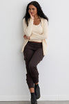 Women's 100% Organic Cotton Lightweight Jogger Cargo Pants