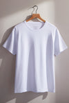 Men's Organic Cotton Crew Neck T-Shirt - White