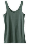 Women's Luxe 100% Organic Cotton Tank Top - Balsam