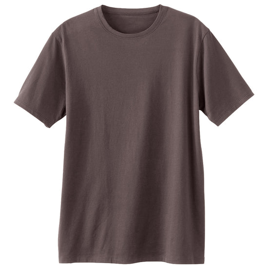 Men's 100% Organic Cotton Crew Neck T-Shirt - Iron