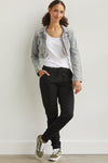 Women's Organic Cotton Joggers - Black