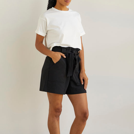 Women's Organic French Terry High Waist Shorts