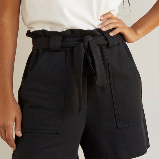 Women's Organic French Terry High Waist Shorts